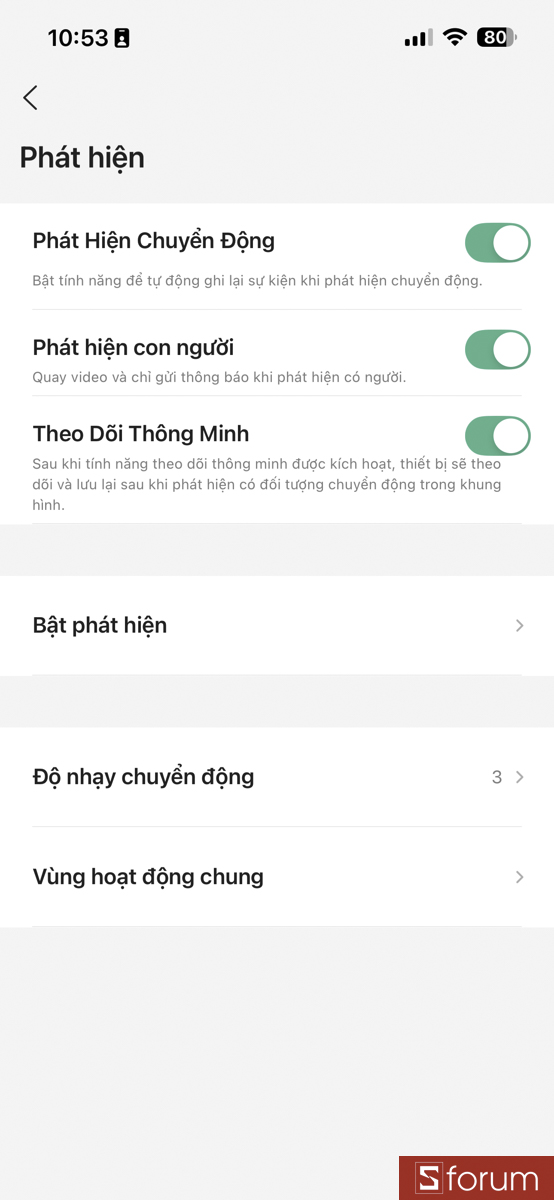 Ranger S2 sử dụng ứng dụng Imou Life, giao diện đơn giản, trực quan và dễ làm quen