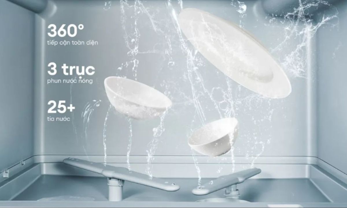 Review top 3 máy rửa chén tốt