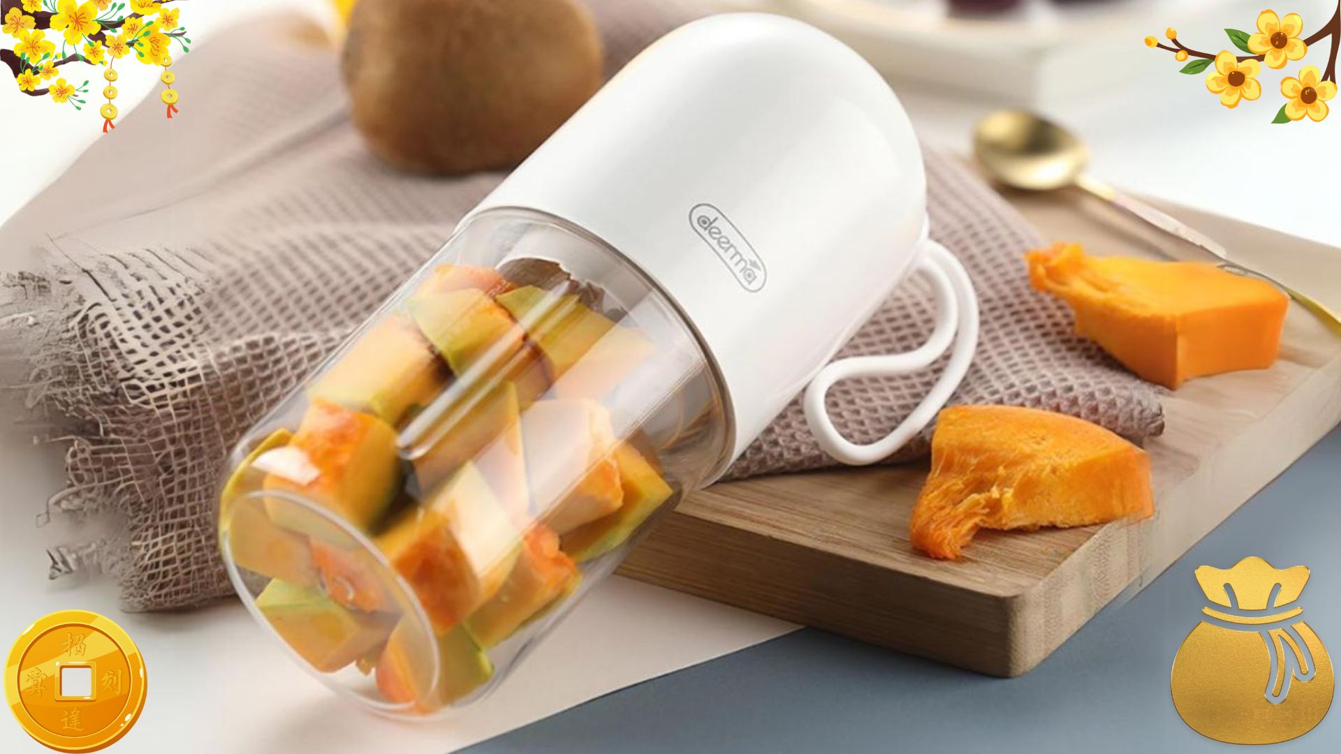 Nhỏ gọn nhưng cực tiện: Máy xay sinh tố cầm tay có đáng mua dịp Tết 2026?