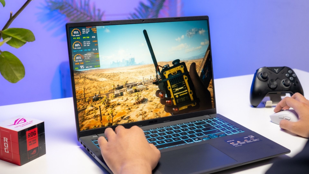 ASUS Gaming V16: Laptop gaming giá từ 25 triệu, có gì hot mà sinh viên tìm mua đến "cháy hàng"?