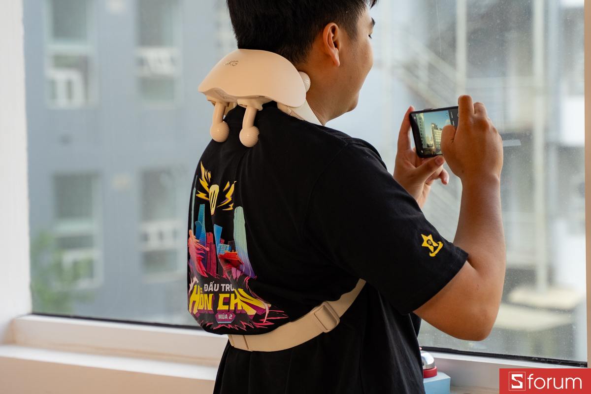 hệ thống con lăn massage được thiết kế dạng cầu với bề mặt xoáy Tornado