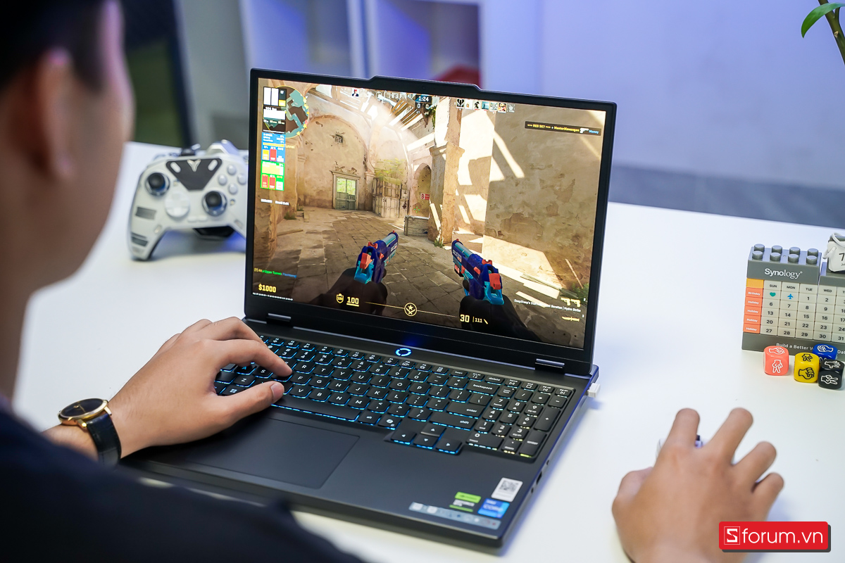 Legion 5 2025 sử dụng RTX 5060 với TGP 115W