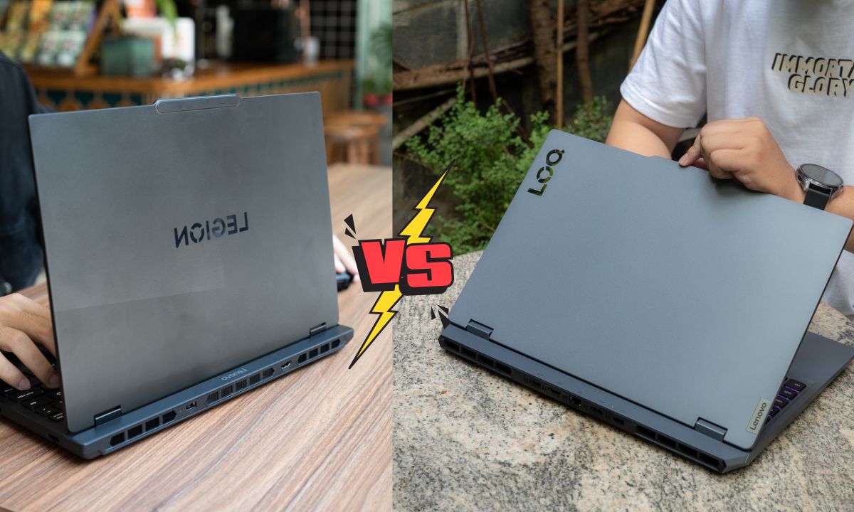 So sánh Lenovo LOQ 15 và Legion 5