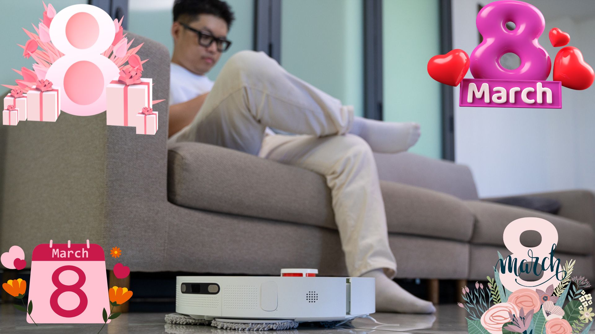 8/3 này tặng mẹ điều gì thiết thực? Để nhà cửa tự sạch, mẹ được nghỉ ngơi nhiều hơn 8/3 này tặng mẹ điều gì thiết thực? Để nhà cửa tự sạch, mẹ được nghỉ ngơi nhiều hơn