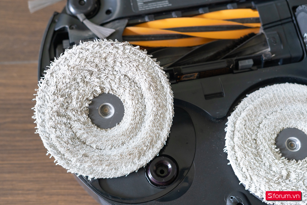 Giẻ lau sau 2 tuần sử dụng vẫn còn rất tinh tươm, không có mùi lạ