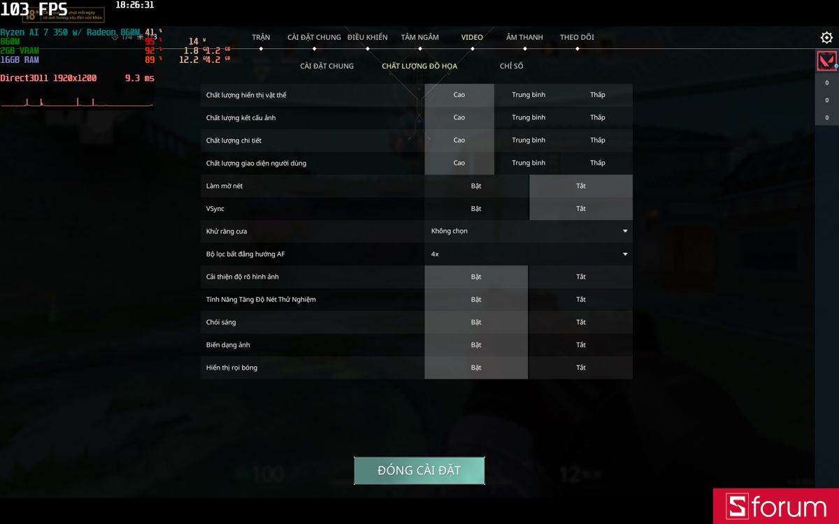 Hiệu năng chơi game trên Omnibook 5