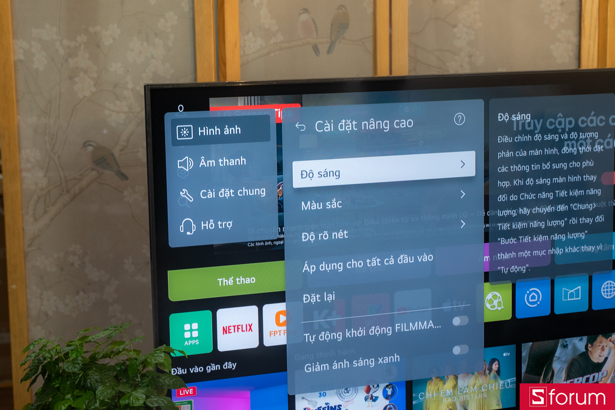 TV vẫn sử dụng hệ điều hành webOS độc quyền của LG