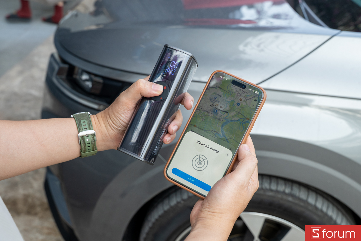 Trên tay iDmix CAR AIR PUMP CP10
