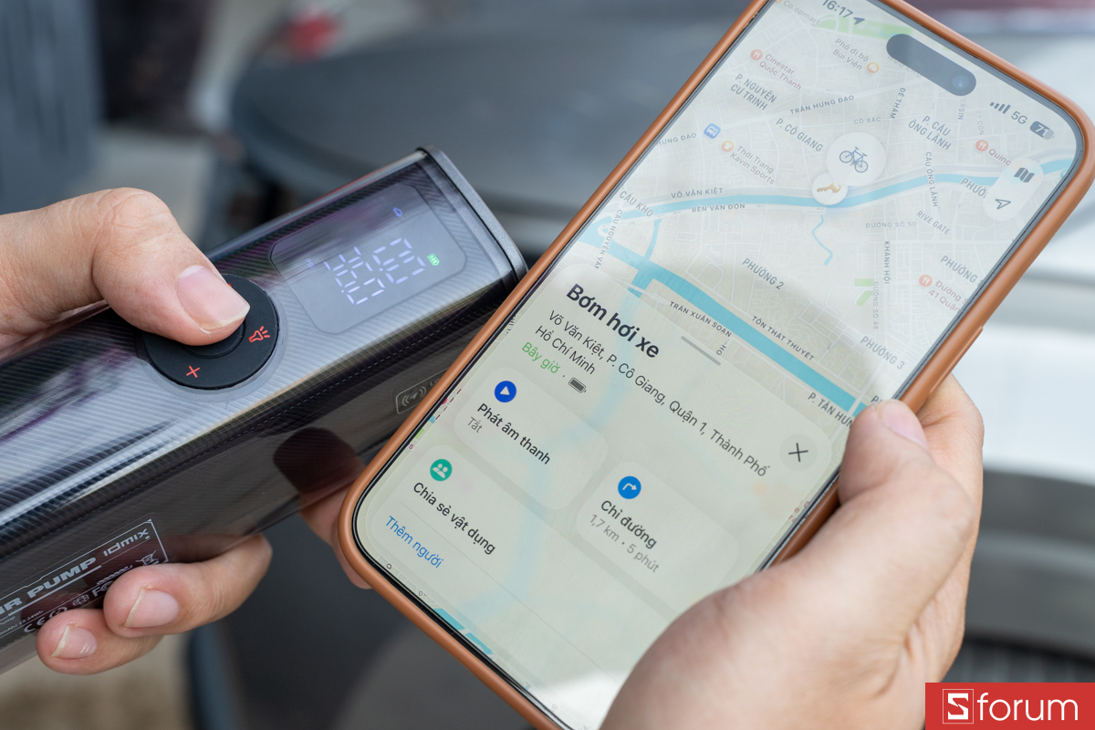 Trên tay iDmix CAR AIR PUMP CP10