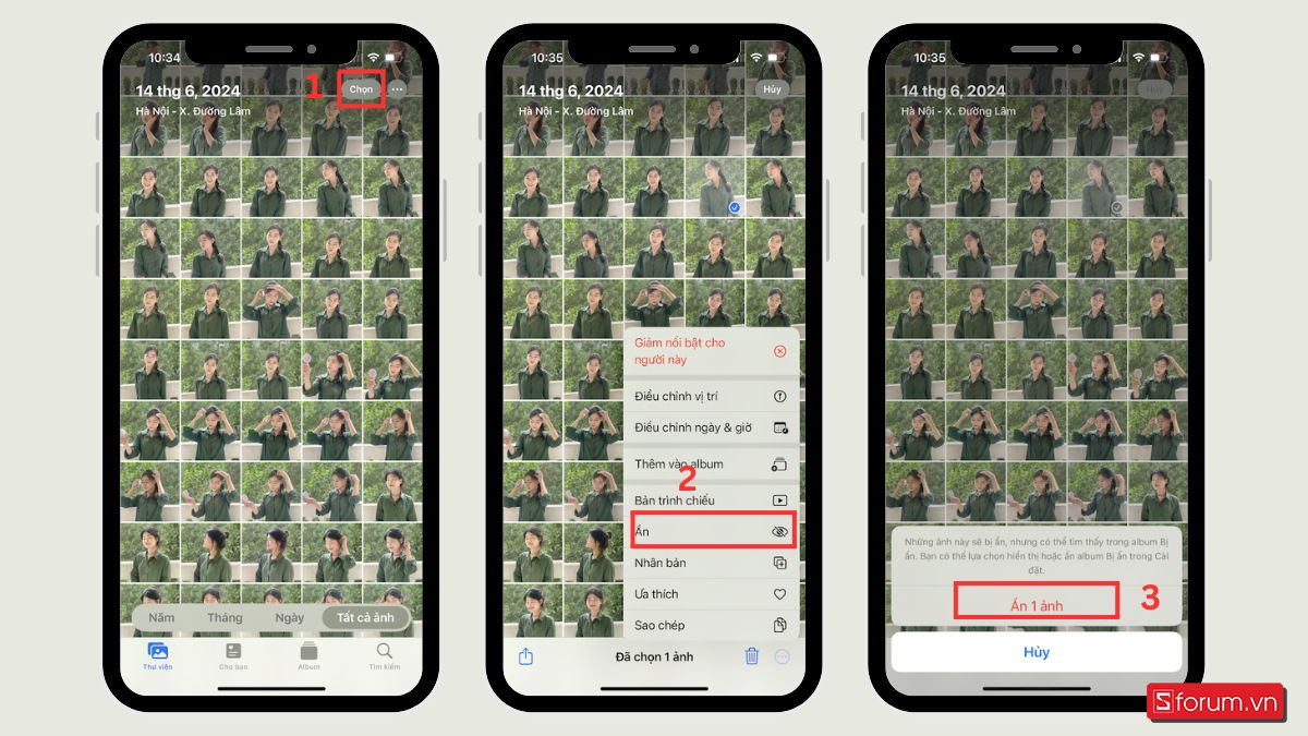Cách đặt mật khẩu album ảnh trên iPhone bằng tính năng ẩn