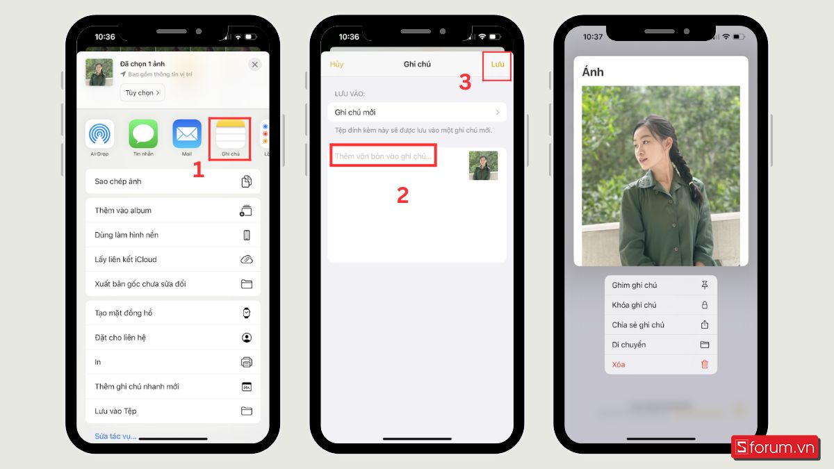 Bảo vệ dữ liệu ảnh, video dễ dàng bằng ứng dụng Ghi chú