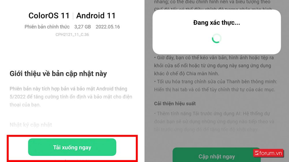 Hướng dẫn cách cập nhật Android bước 3
