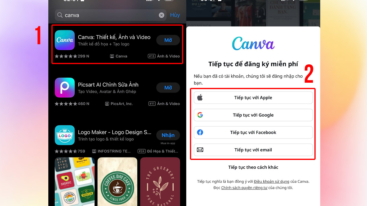 Cách chèn chữ vào ảnh trên iPhone bằng phần mềm thứ ba bước 1