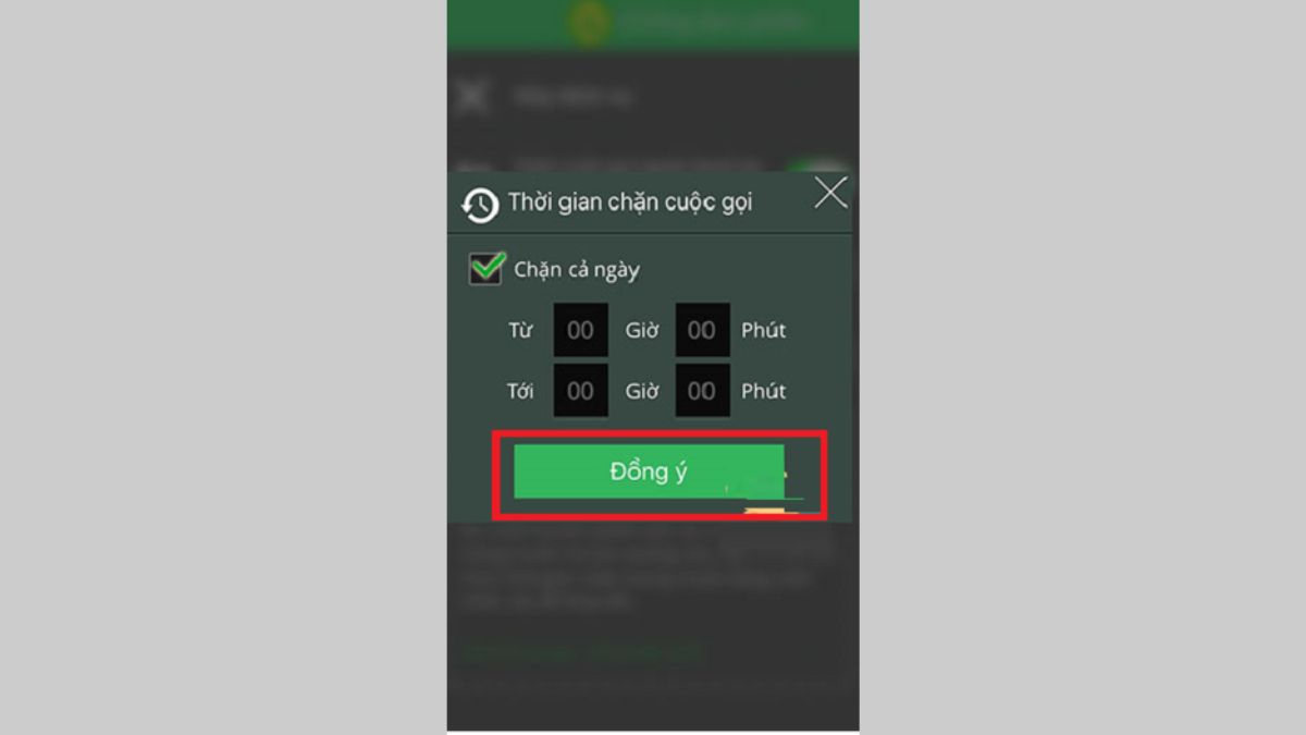 Dùng ứng dụng Chống làm phiền của Viettel để chặn cuộc gọi bước 5