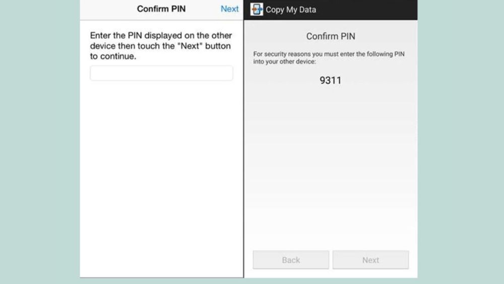 Dùng ứng dụng Copy My Data chuyển ảnh từ Android sang iPhone bước 2