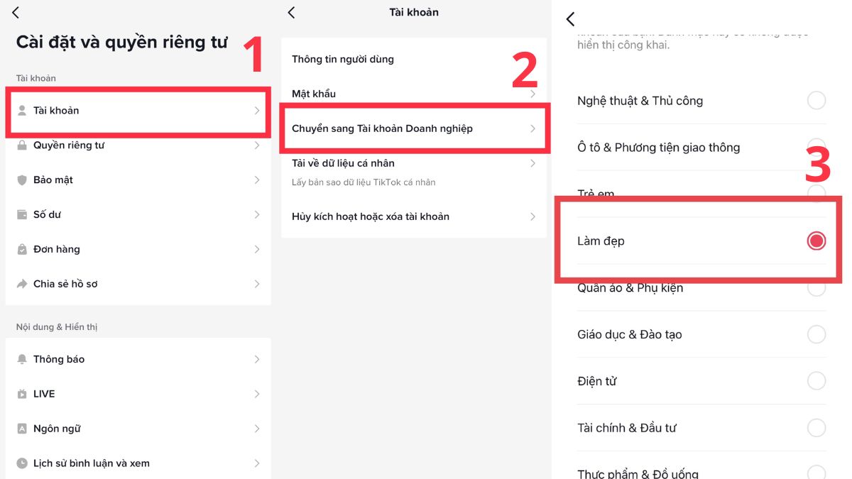 Hướng dẫn cách gắn link sản phẩm trên TikTok