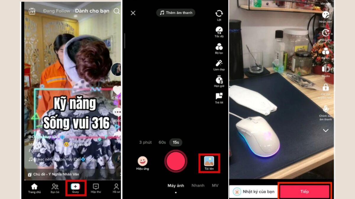 Cách gắn link sản phẩm trên video TikTok đơn giản bước 1