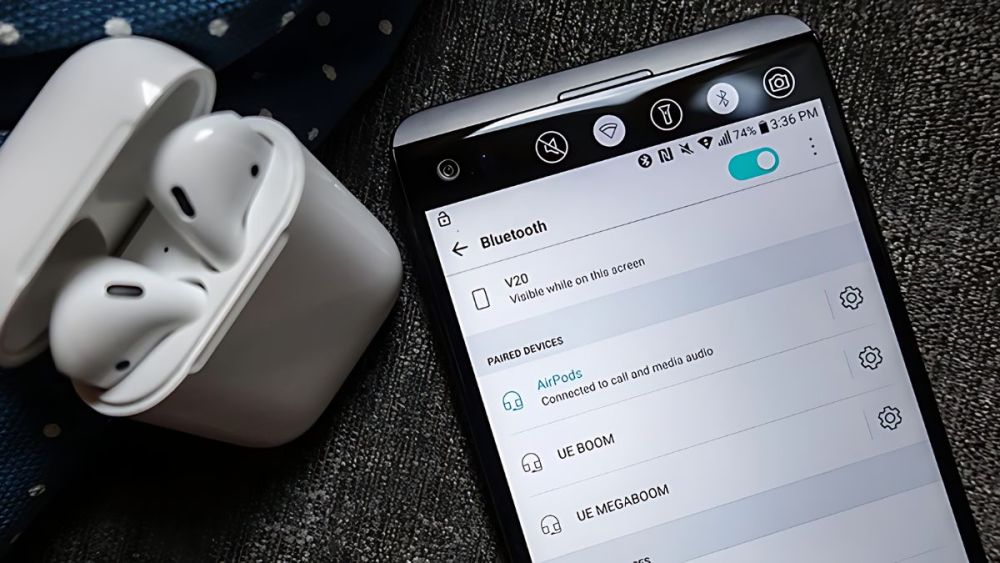 Hướng dẫn cách kết nối AirPods với Android nhanh chóng bước 2