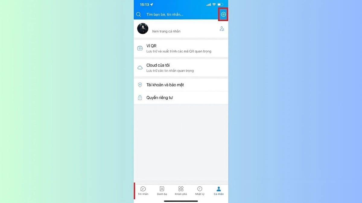Cách khôi phục tin nhắn Zalo đã xóa chưa sao lưu - bước 2