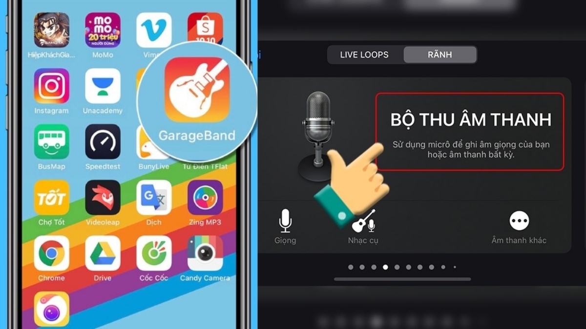 Cách cài nhạc chuông cho iPhone bằng GarageBand