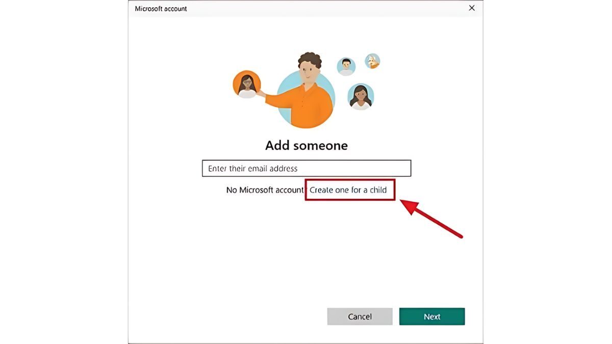 Cách tạo tài khoản Microsoft qua Windows 11 bước 3