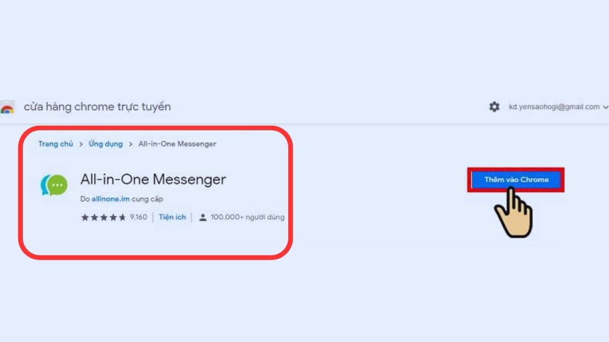 Cách tạo tài khoản Zalo thứ 2 trên máy tính bằng All-in-One Messenger bước 1