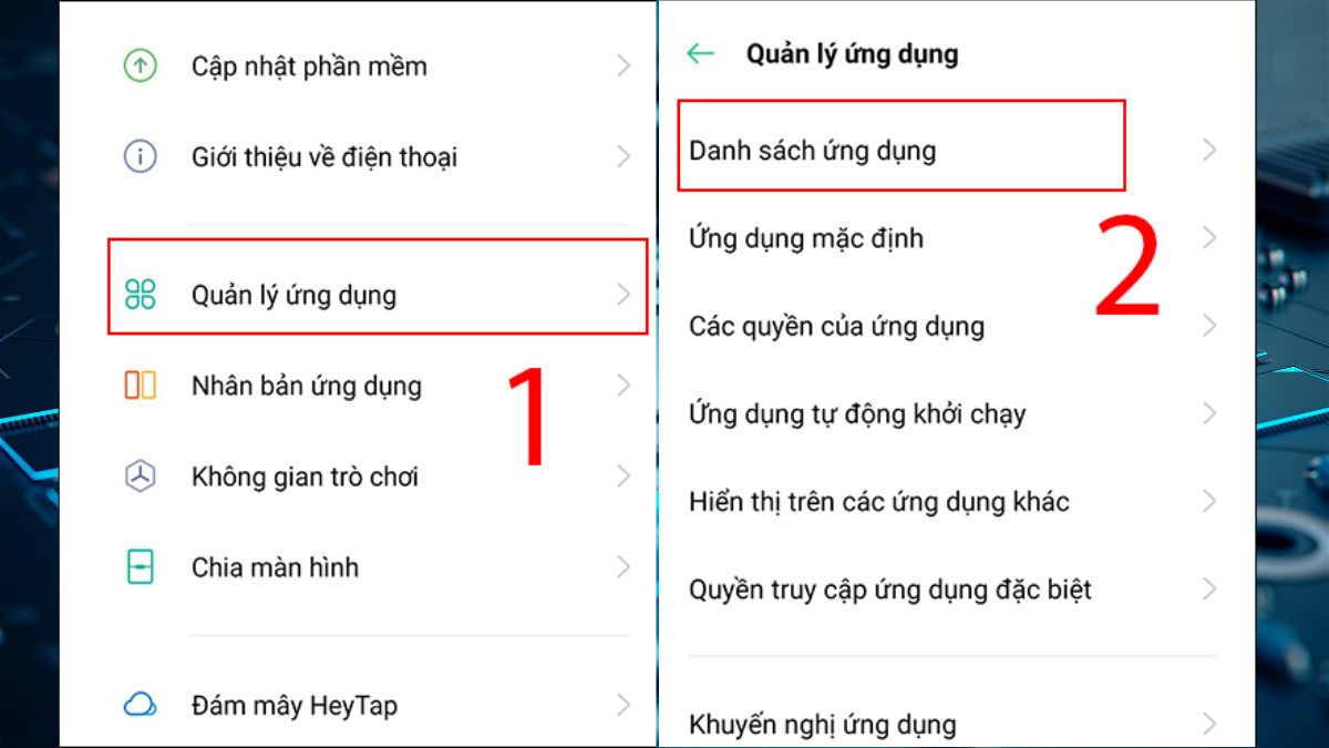 Cách tắt chế độ an toàn trên Android kiểm tra ứng dụng lỗi bước 1