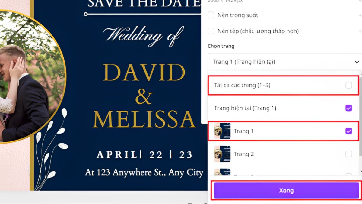 Sửa lỗi Canva không tải file được bước 3