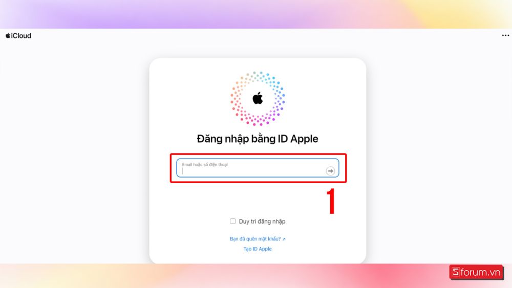 Hướng dẫn cách khôi phục cài đặt gốc trên iPhone bằng iCloud bước 1