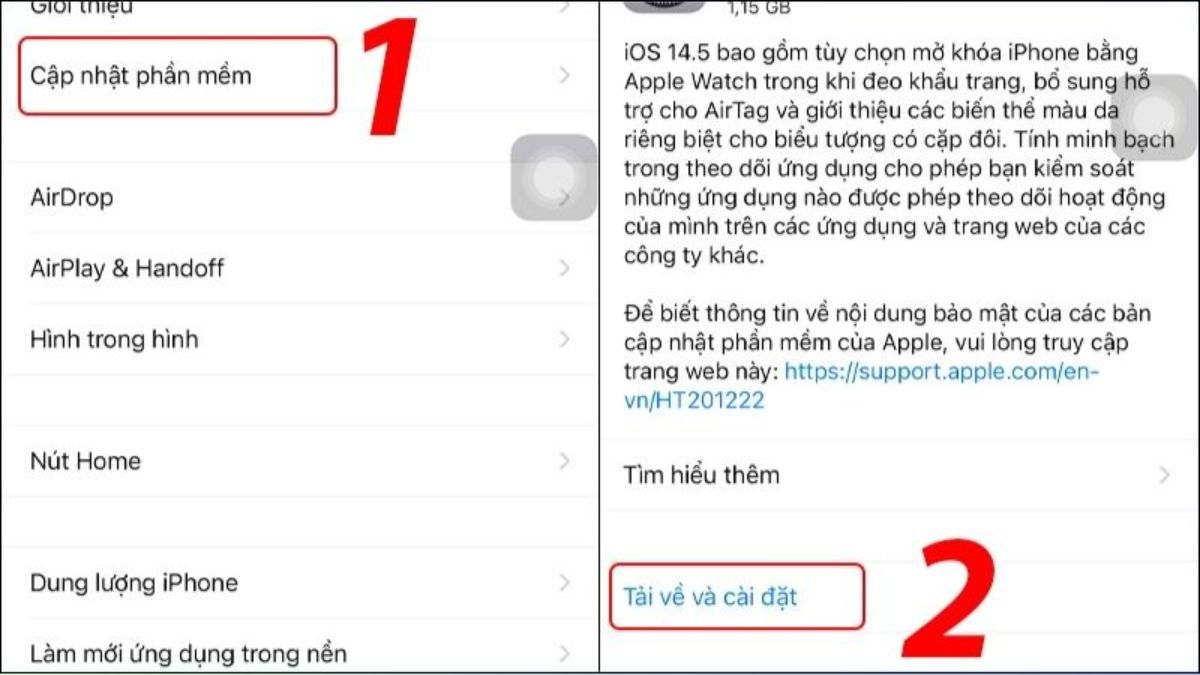 Cách dọn rác cho điện thoại iPhone cập nhật hệ điều hành