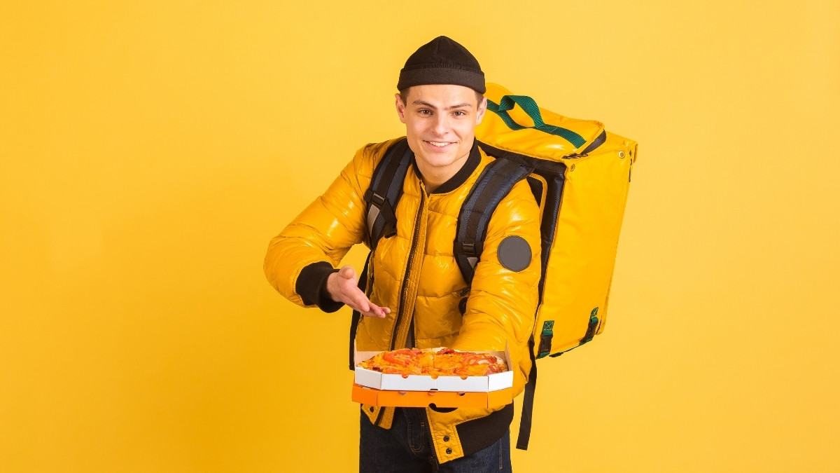 Hình ảnh shipper hài hước