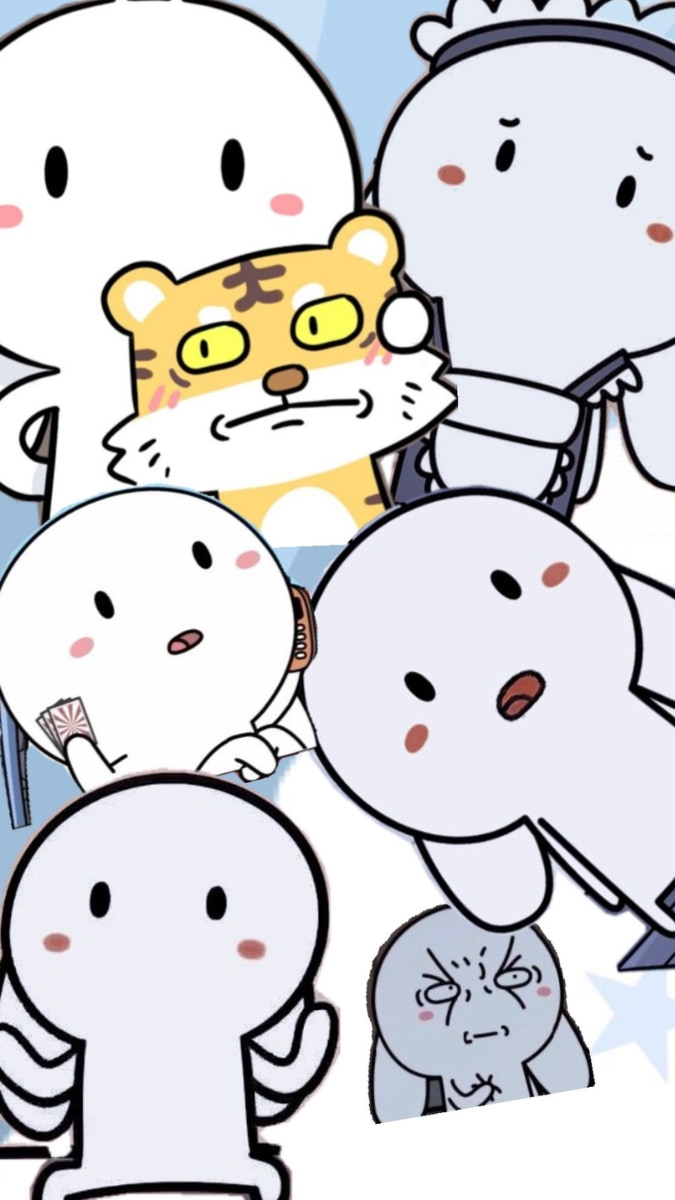 Hình nền Thỏ Bảy Màu cute