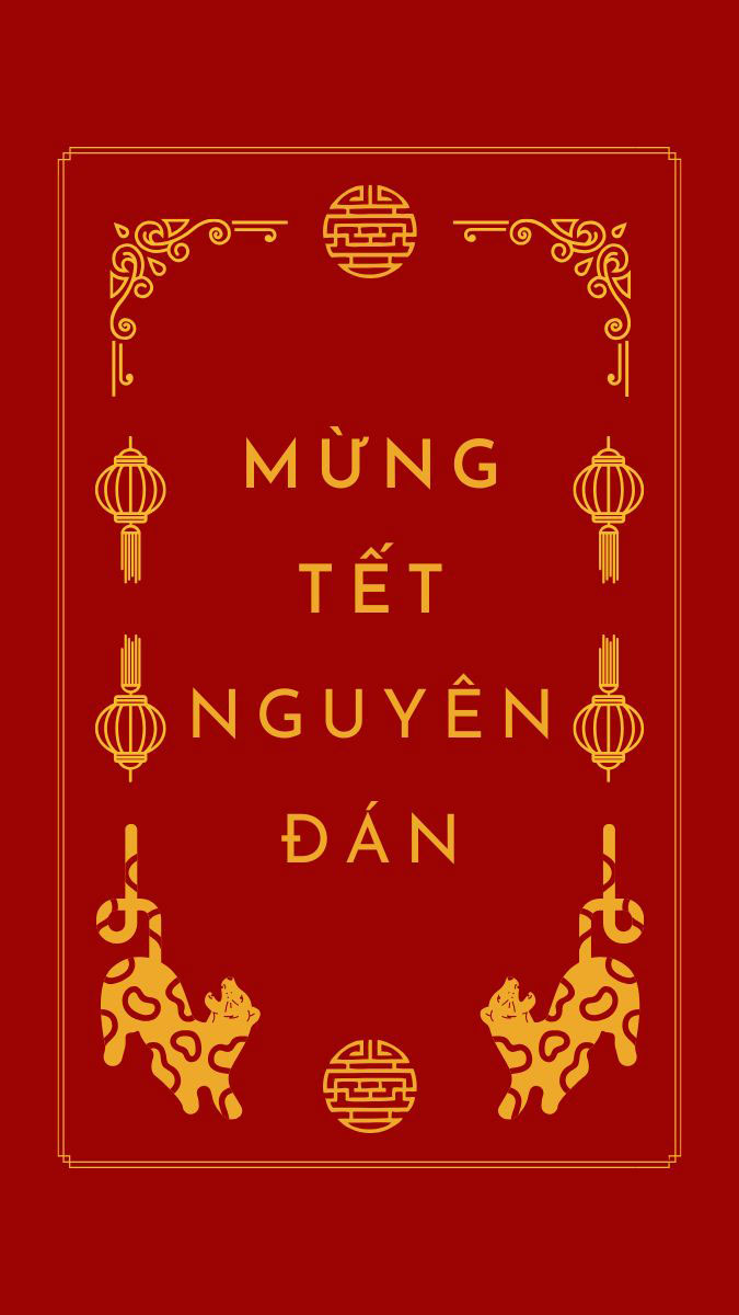 Hình nền thiệp Tết 2025 ấn tượng