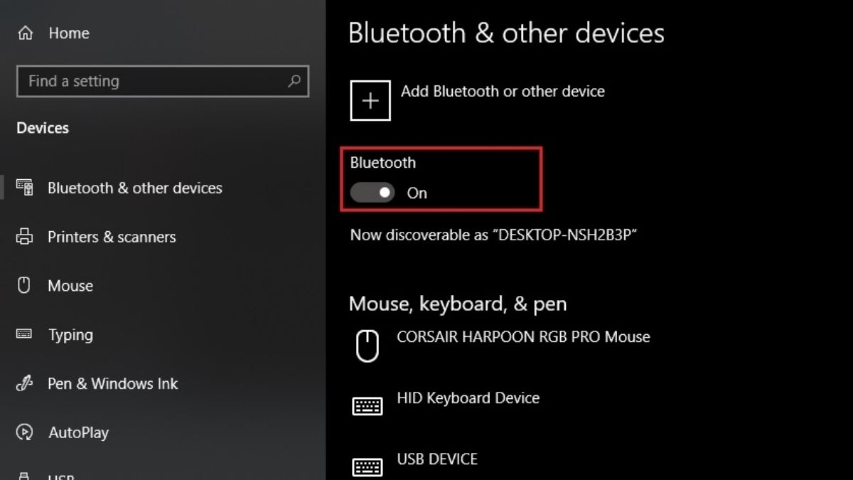 Hướng dẫn Kết nối điện thoại Samsung với máy tính qua Bluetooth bước 2