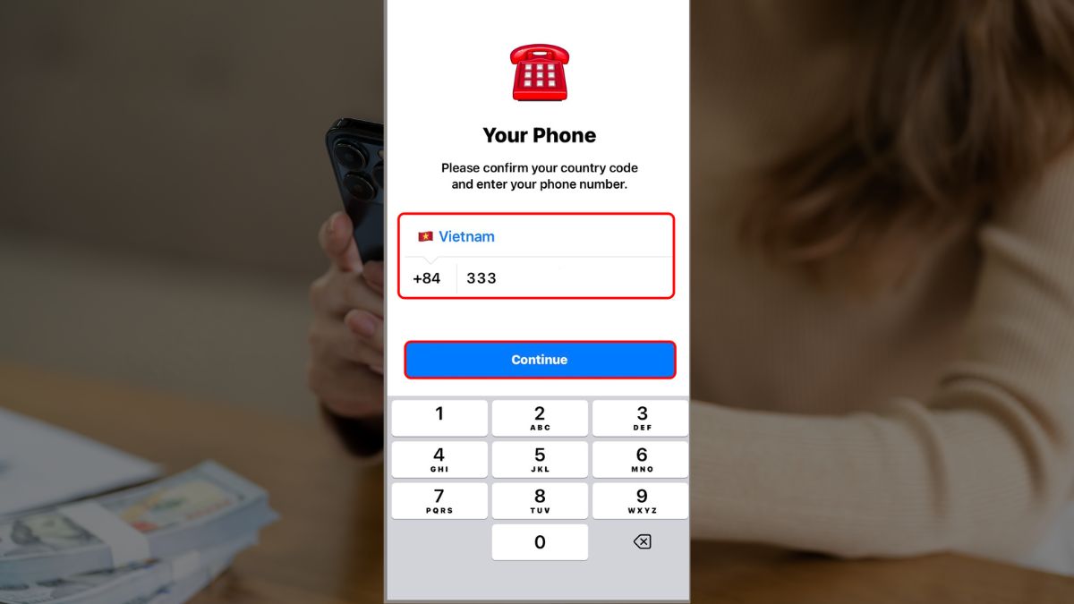 Hướng dẫn cách lấy lại mật khẩu Telegram bằng số điện thoại bước 1