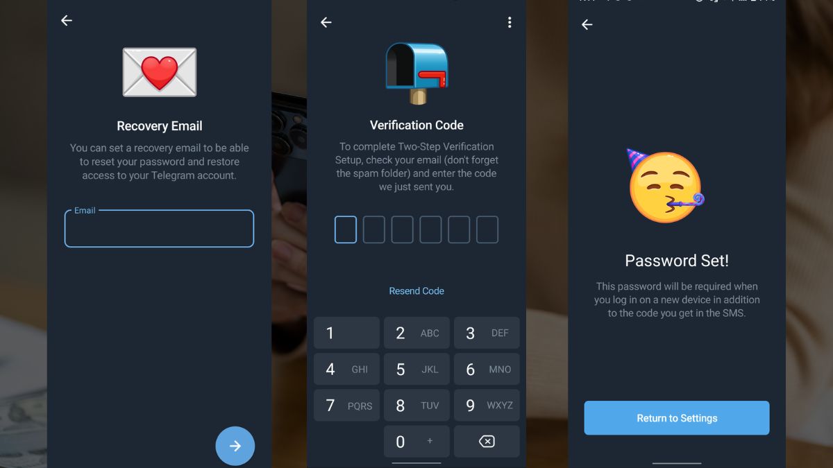 Hướng dẫn cách lấy lại mật khẩu Telegram xác minh hai bước bước 3