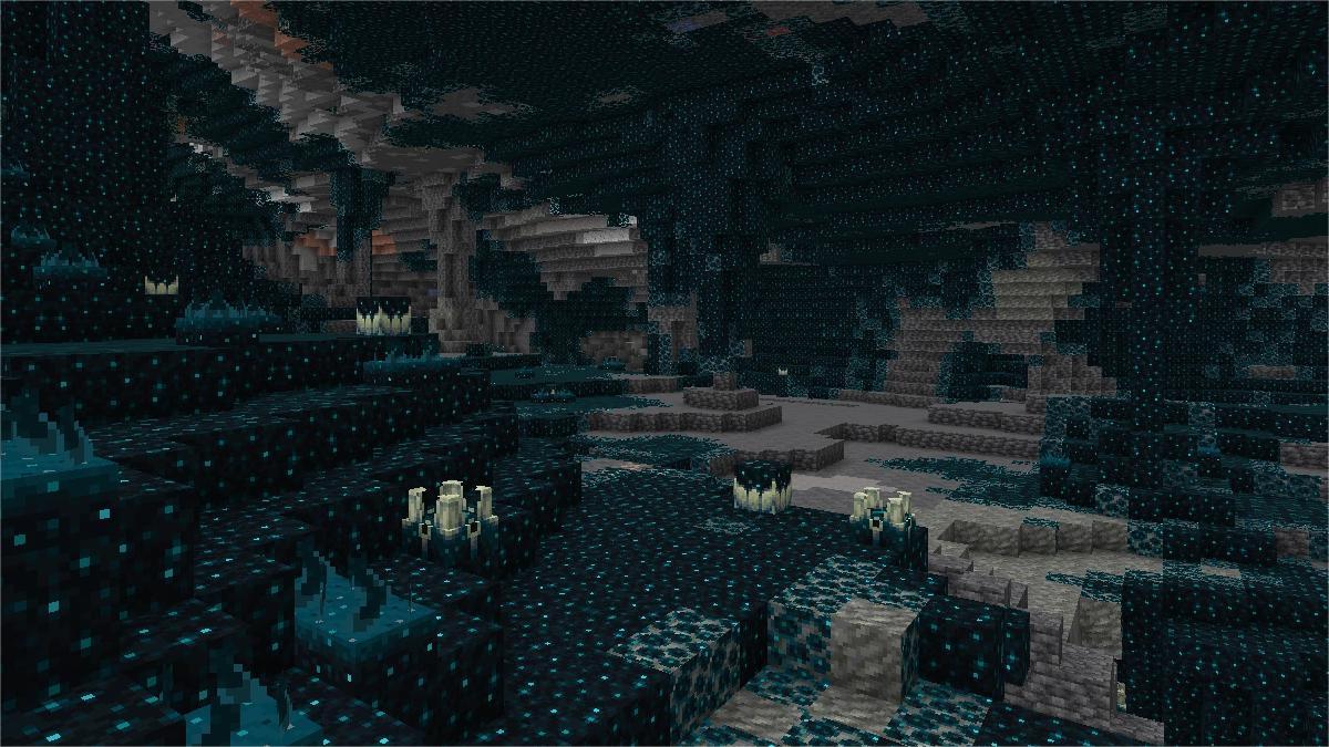 Điểm nổi bật của Minecraft 1.19.0 là Deep Dark