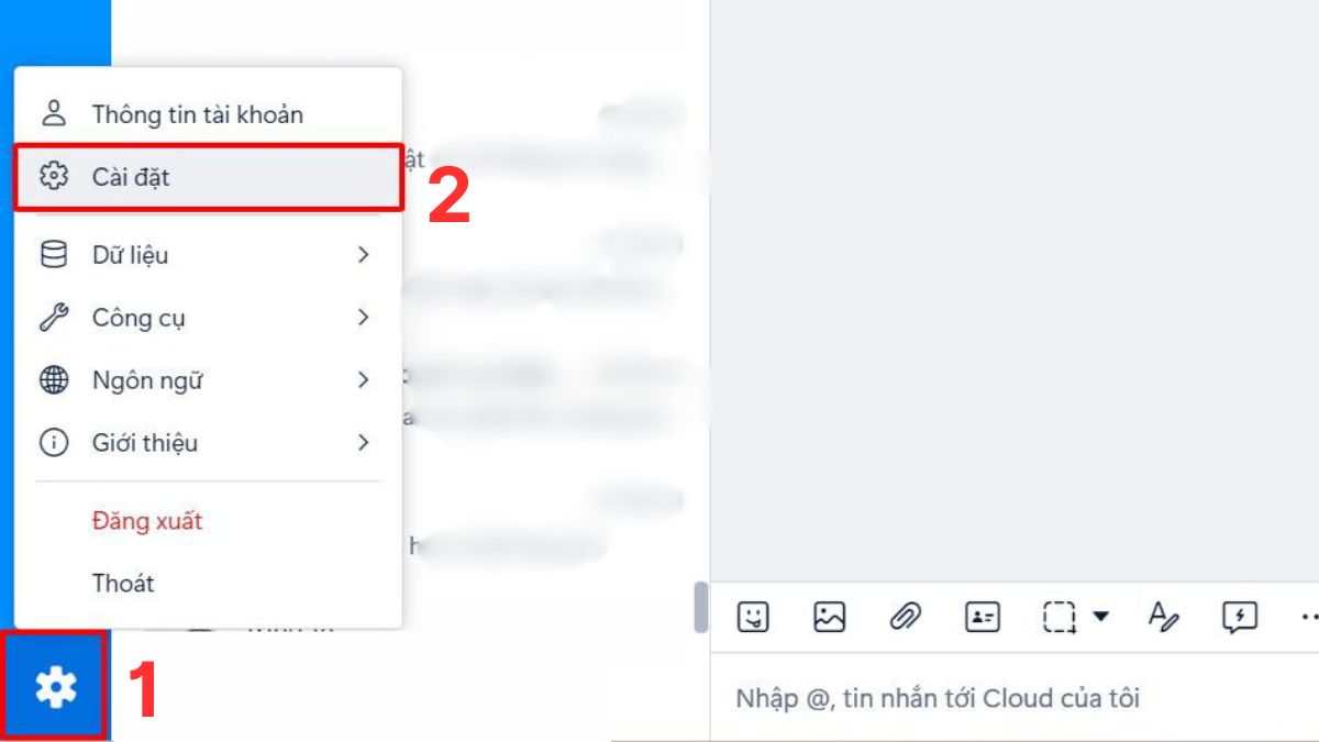 Cách xóa cài đặt mã PIN để tìm nhóm Zalo bị ẩn bước 1