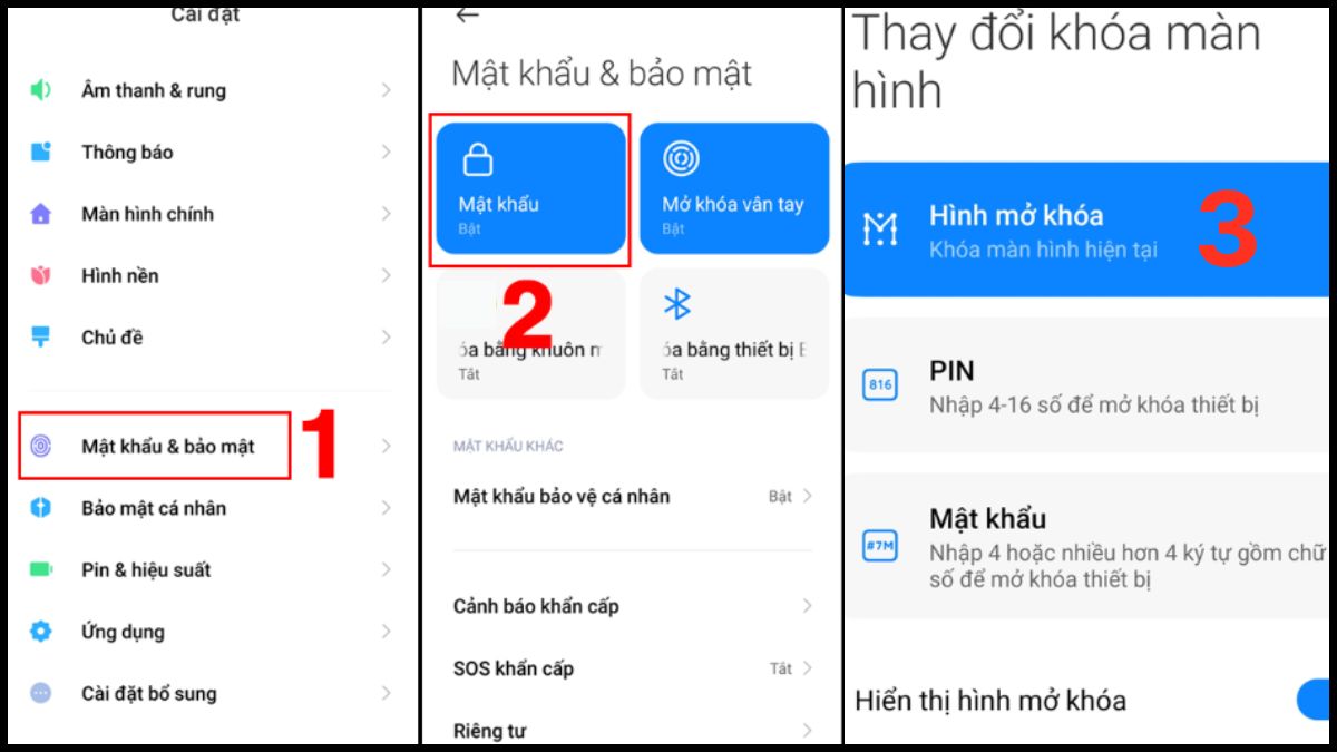 Hướng dẫn tùy chỉnh màn hình khóa bằng cách đổi màn hình 
