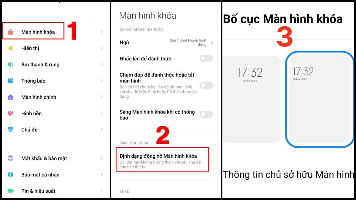 Cách tuỳ chỉnh đồng hồ trên màn hình khoá trên Android