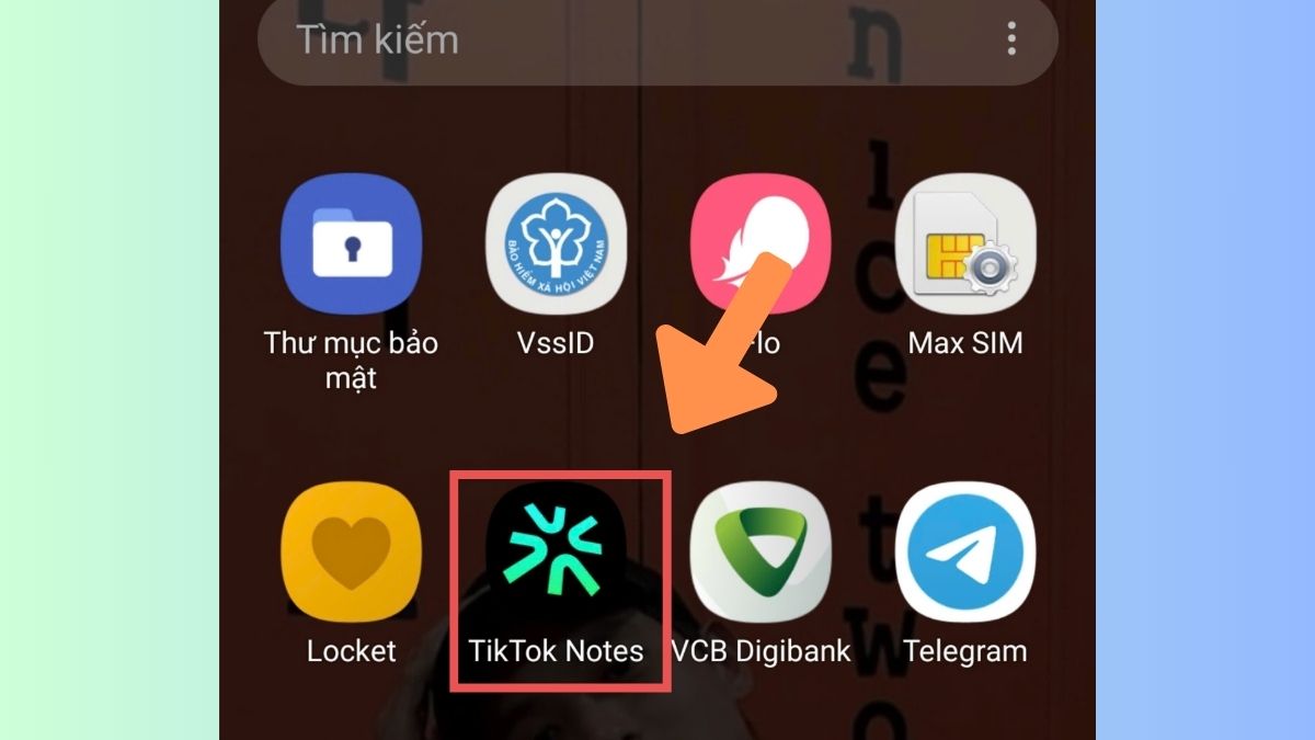 cách sử dụng TikTok Notes đăng bài bước 1