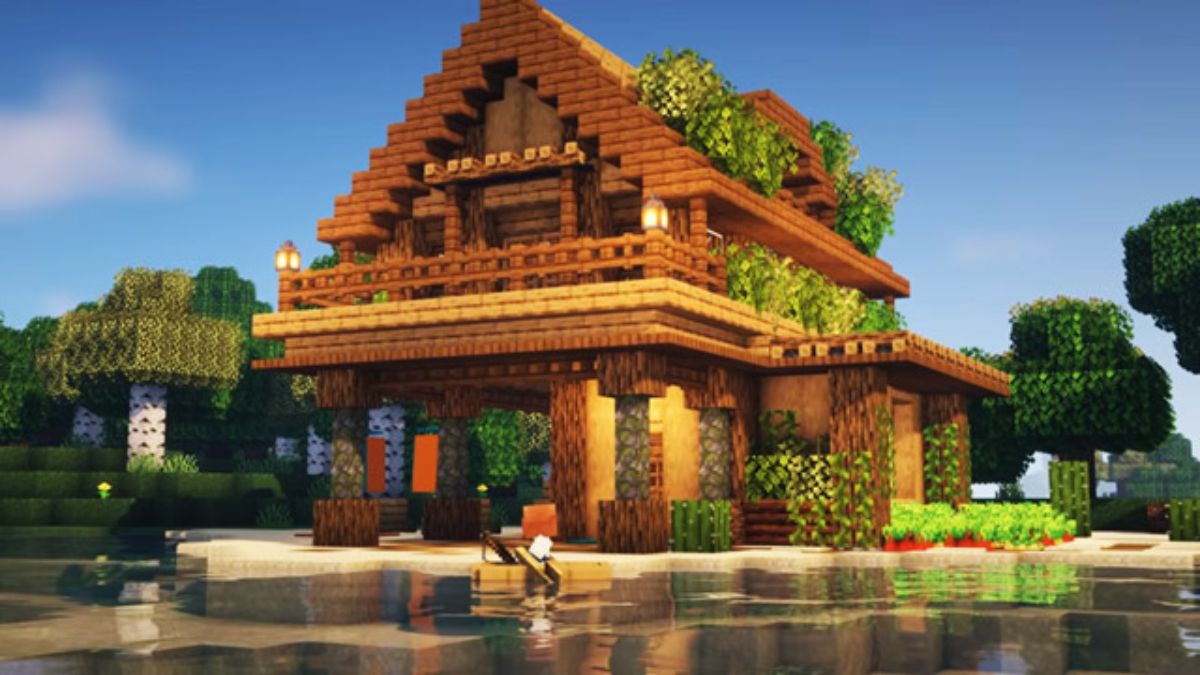 Mẫu nhà Minecraft đẹp