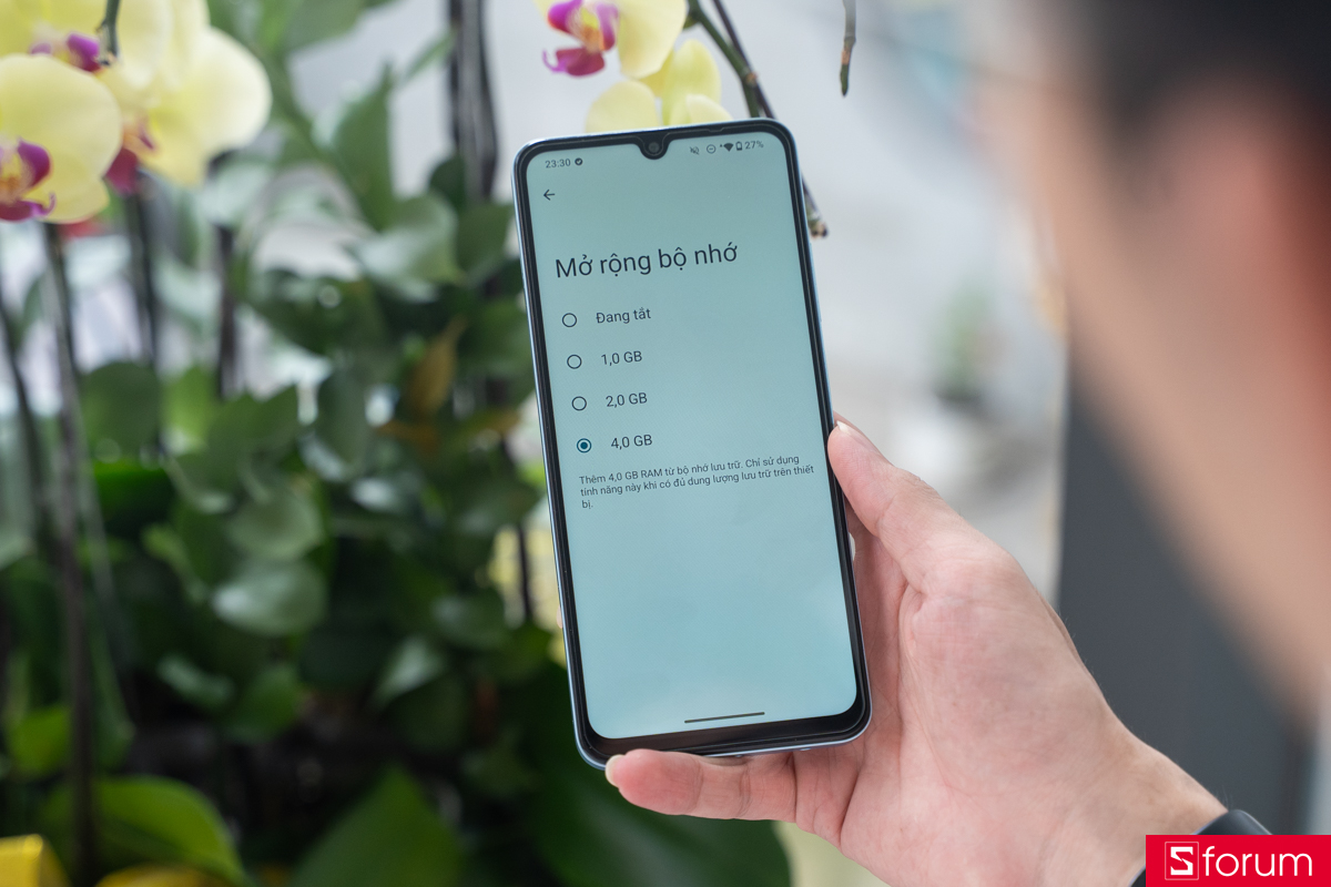 Tính năng mở rộng RAM ảo lên đến 4GB của Xiaomi POCO C71