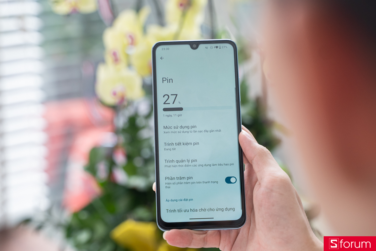 Xiaomi POCO C71 sở hữu thời lượng sử dụng pin tốt