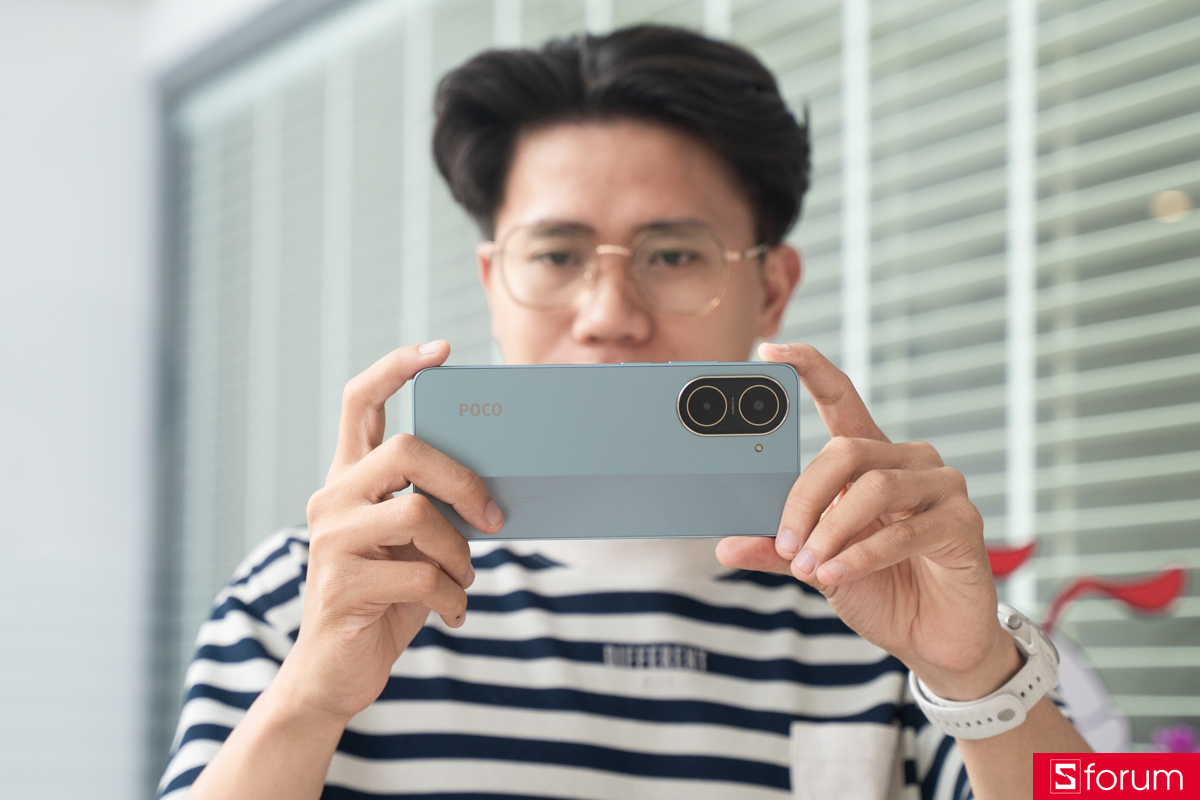 Xiaomi POCO C71 được trang bị cụm camera kép