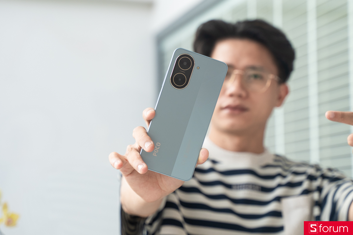 Mình có thể dùng Xiaomi POCO C71 cả ngày mà không phải sạc pin