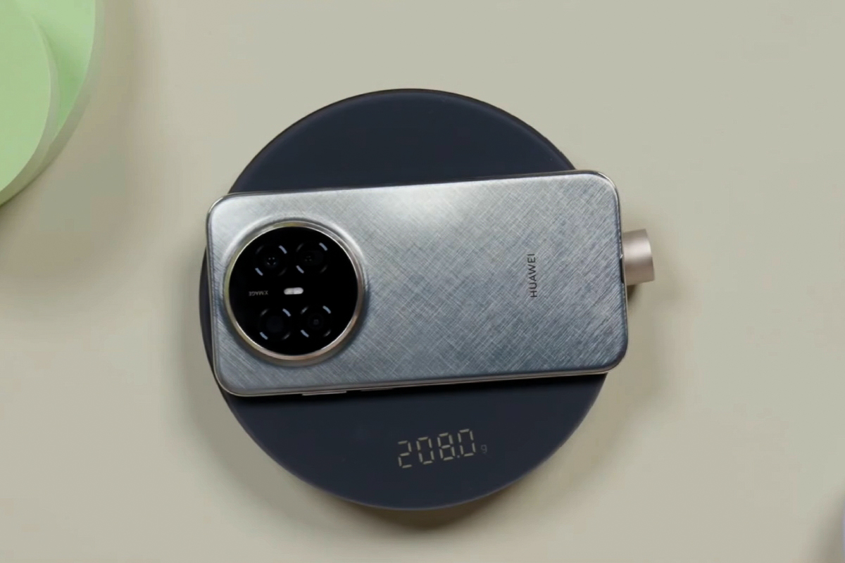 Huawei Mate 70 Air sở hữu khối lượng 208 gram