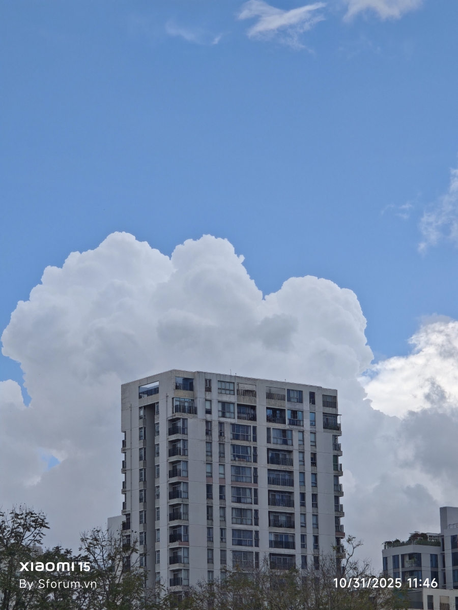 Ảnh chụp đủ sáng của Xiaomi 15