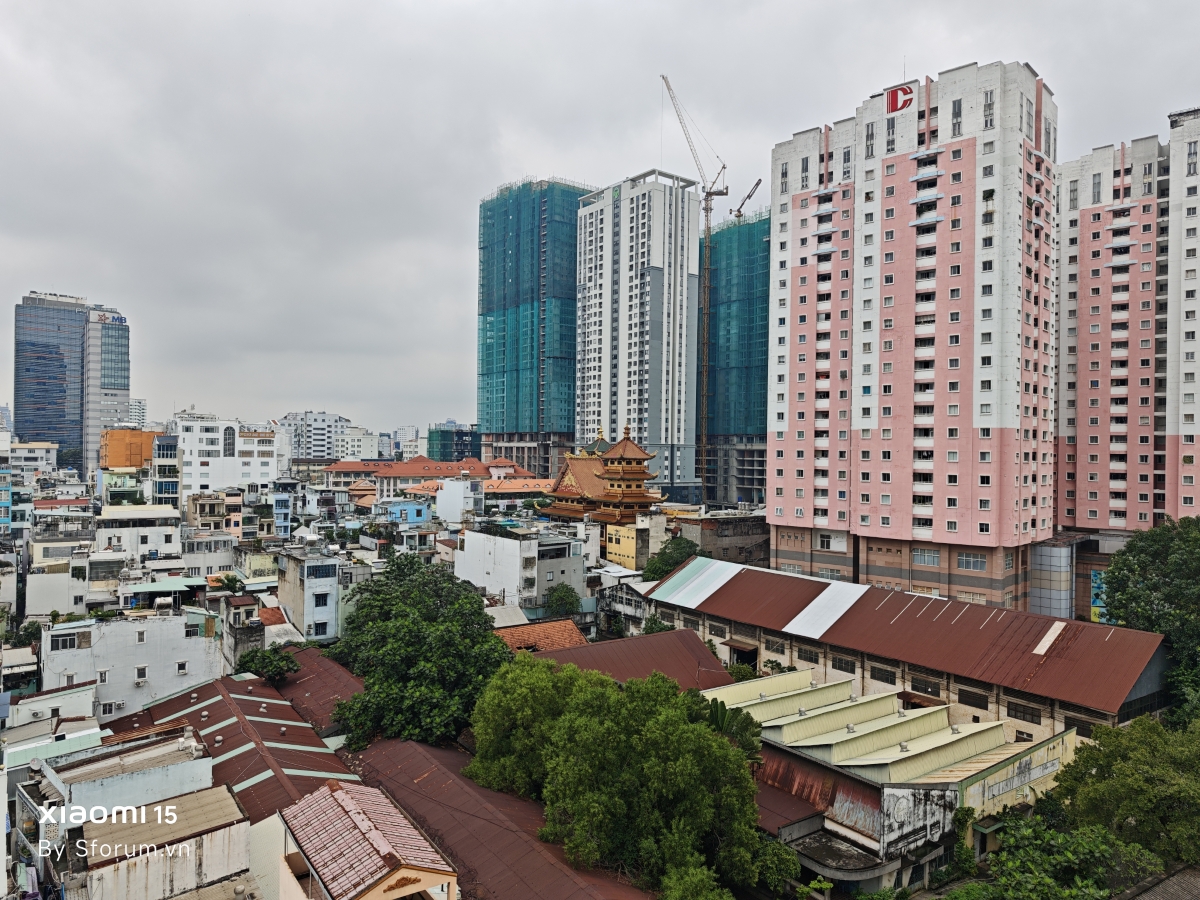 Tiêu cự 1x trên Xiaomi 15