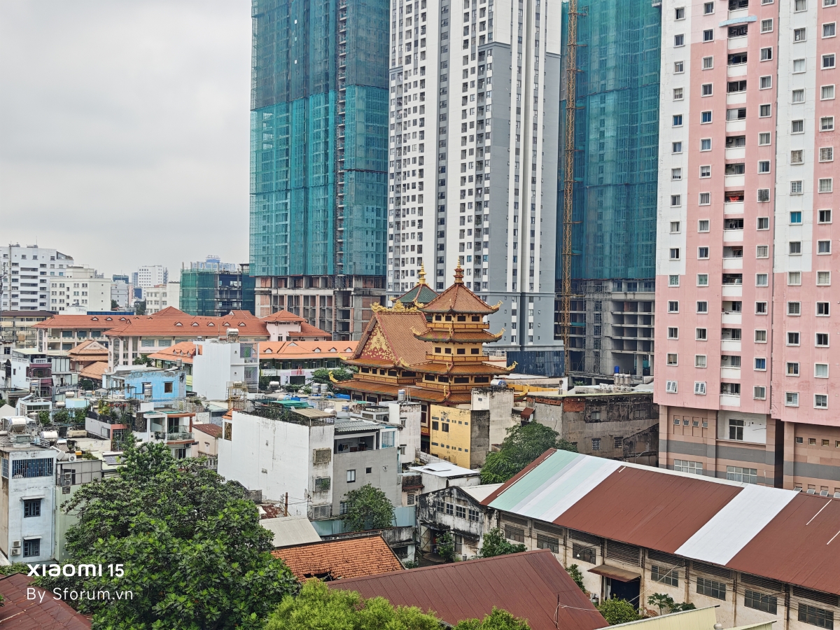 Tiêu cự 2x trên Xiaomi 15